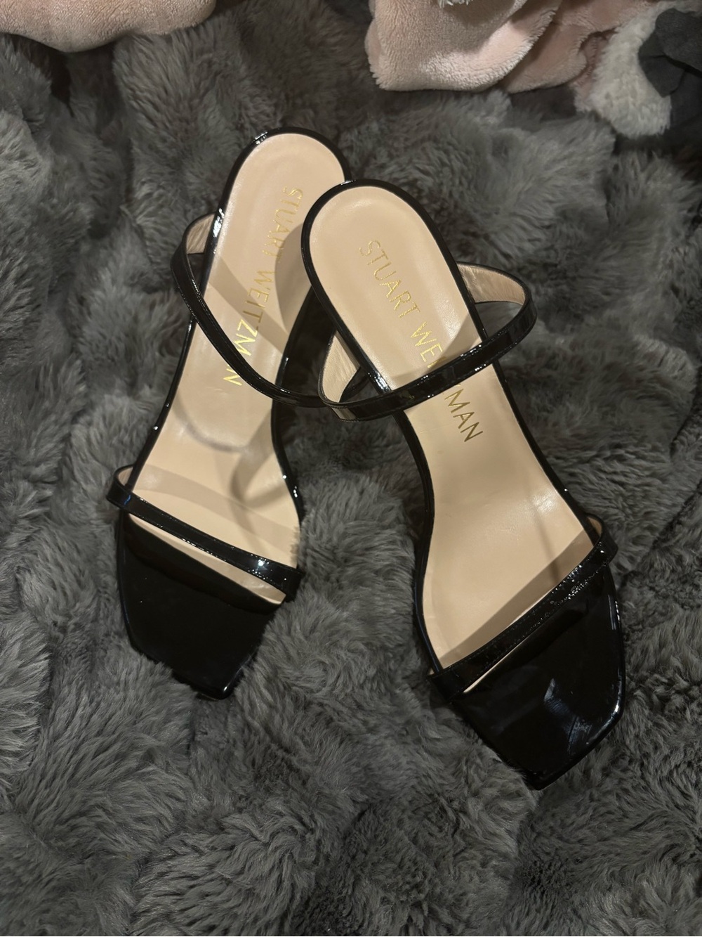 Stuart Weitzman Aleena Leather Heels